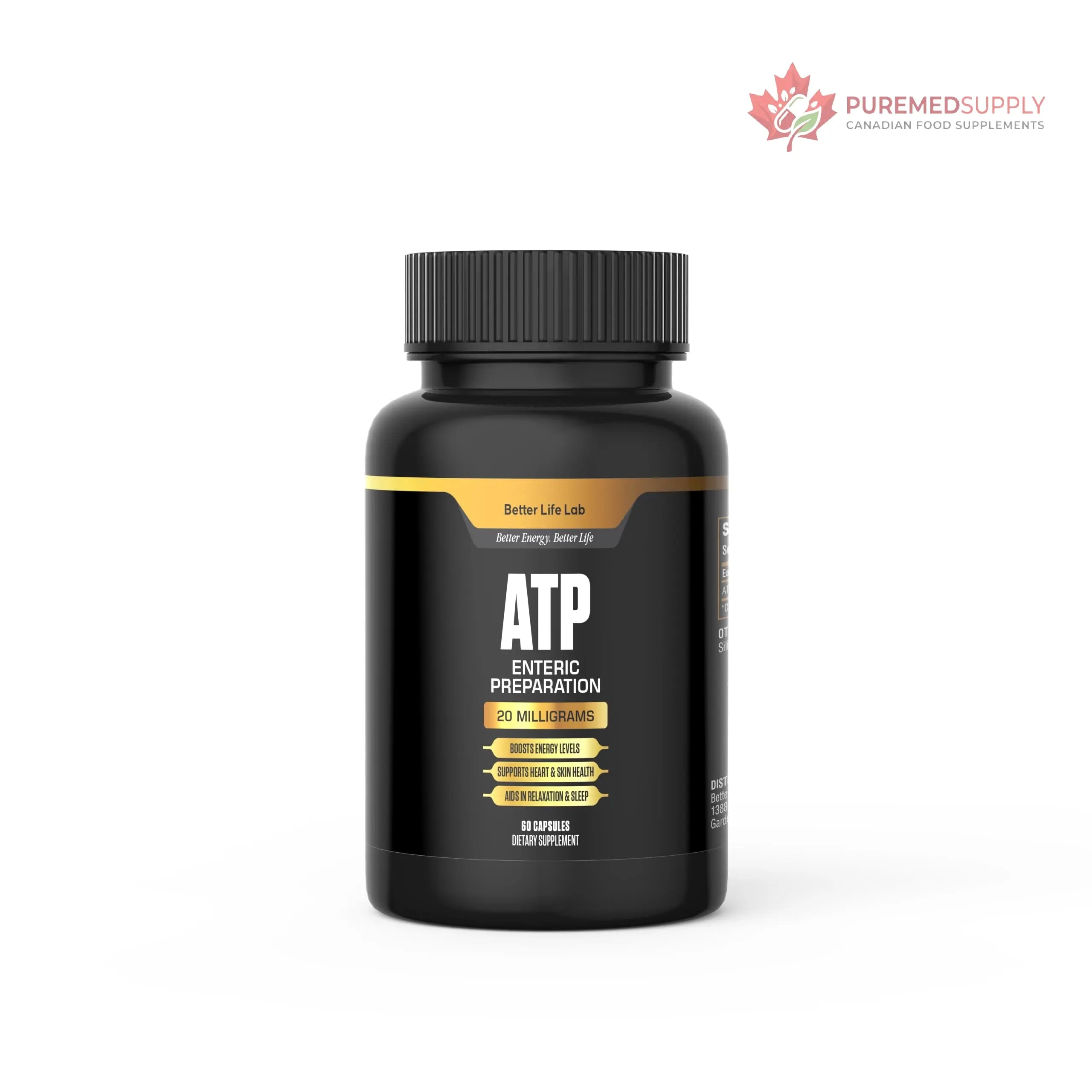 BETTER LIFE LAB ATP Supplement – Supports Cellular Energy Production, Mitochondrial Function & Active Lifestyles BETTER LIFE LAB buy supplements canada