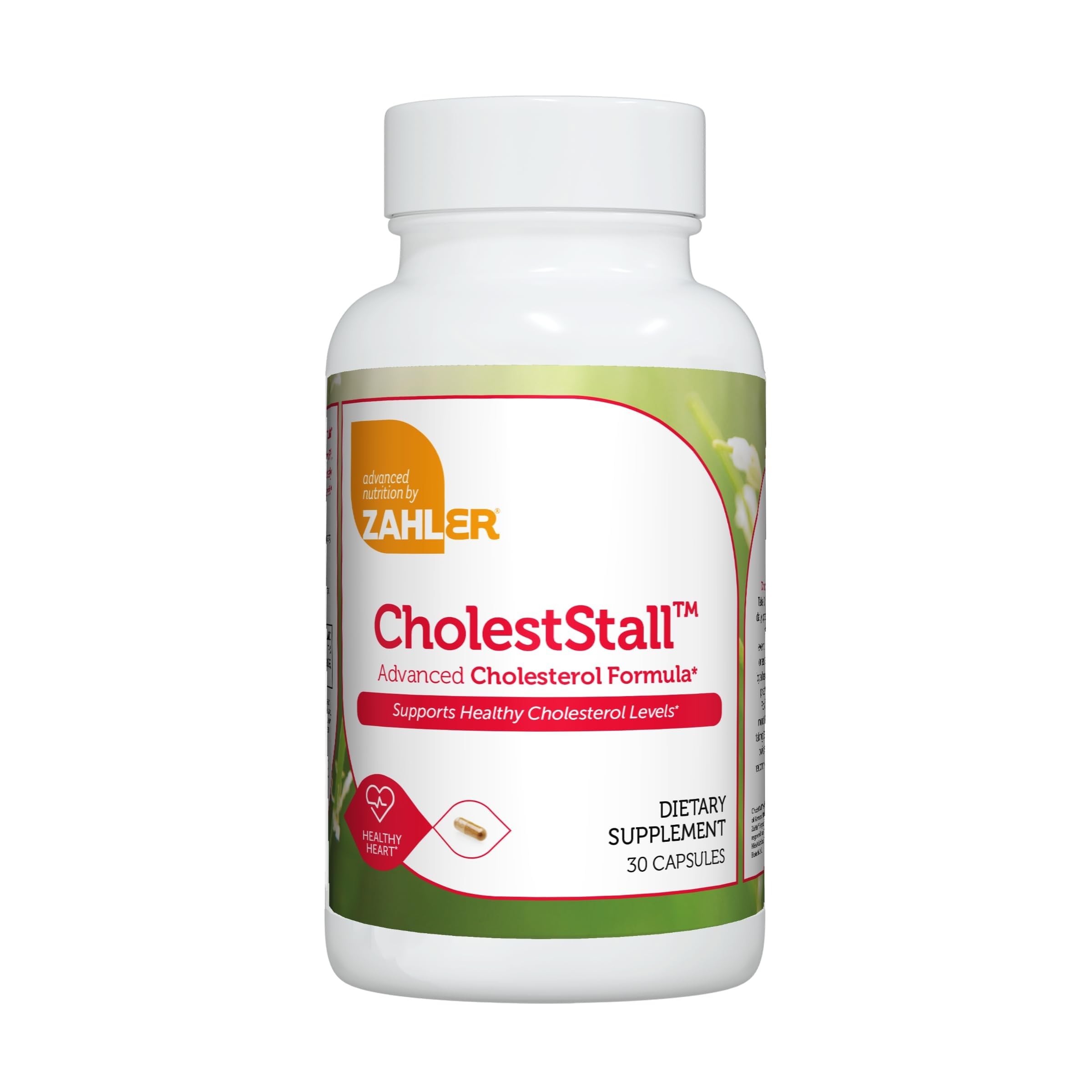 Zahler CholestStall, Cholesterol Support Supplement, Helps Maintain LDL, Certified Kosher, 30 Capsules Zahler buy supplements canada