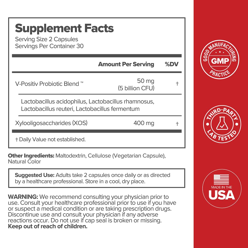 O Positiv URO Vaginal Probiotics for Women pH Balance with Prebiotics & Lactobacillus – Vaginal Health Supplement – Promote Healthy Vaginal Odor & Flora, 60 Count (Pack of 1), 1 Month Supply O Positiv buy supplements canada