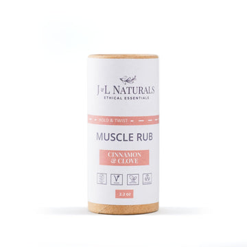 J&L Naturals Muscle Rub | Cream for Achy + Sore Muscles, Joints, Back, Knees, Shoulders | Soothing & Nourishing | Vegan, Sustainable, Cruelty Free, Natural, Made in US (1-Pack) J&L Naturals buy supplements canada