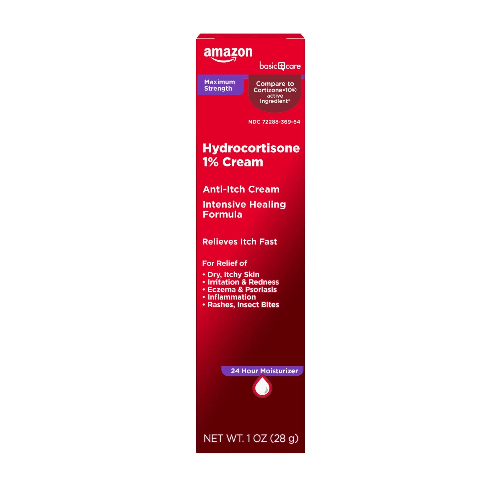 Amazon Basic Care Maximum Strength Anti-Itch Cream, Hydrocortisone 1 Percent Intensive Healing Formula, 1 ounce (Pack of 1) Amazon Basic Care buy supplements canada