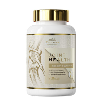 DR. CROWN Joints Health Suppplement, Glucosamine Chondroitin MSM - Joint Support Supplement for Women and Men with Turmeric, MSM &Boswellia, for Cartilage, Joint Health and Flexibility - 120 Capsules DR. CROWN buy supplements canada