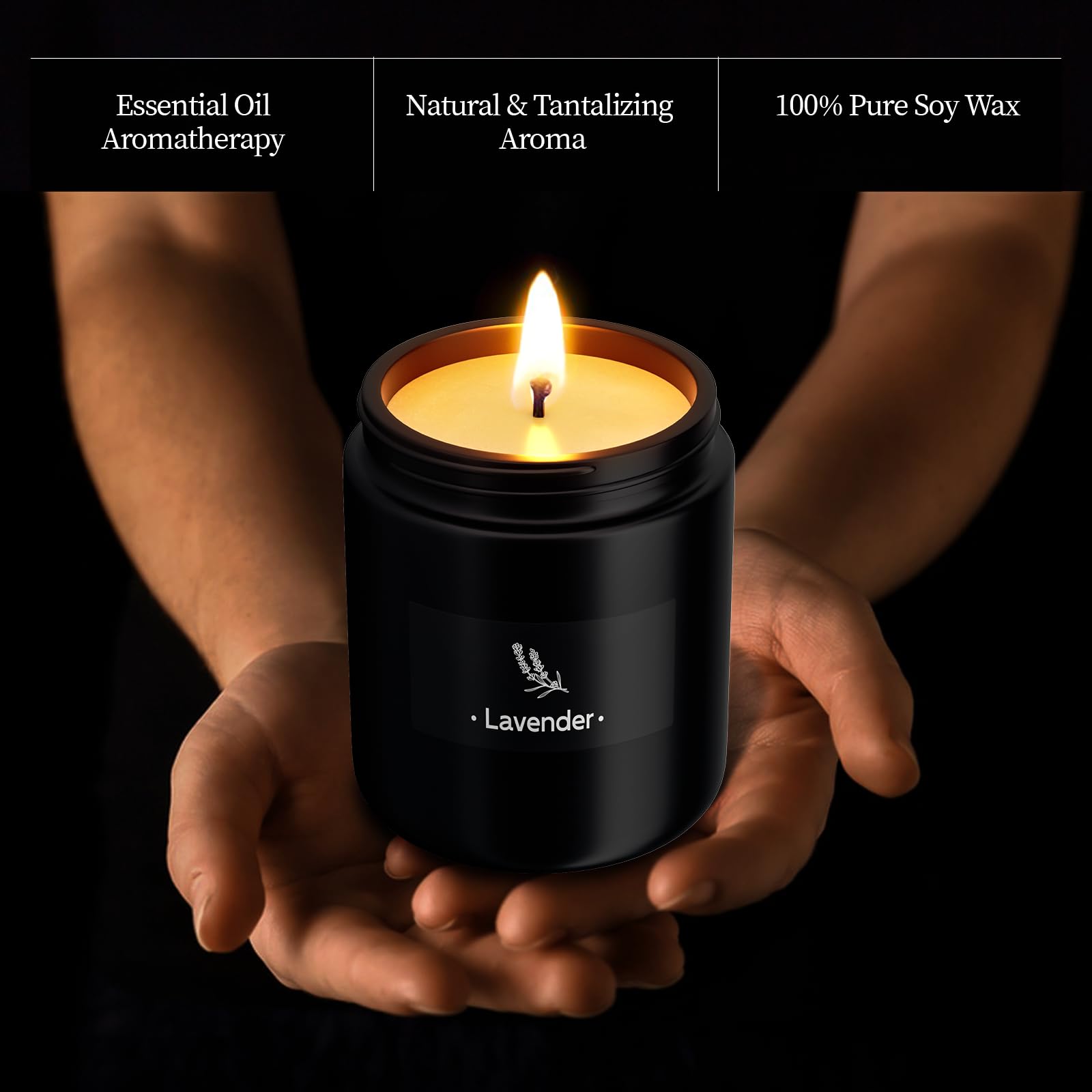 2 Pack Scented Candles for Home Scented, Strong Fragranced Aromatherapy Candles - 6 Oz TranquilBliss buy supplements canada