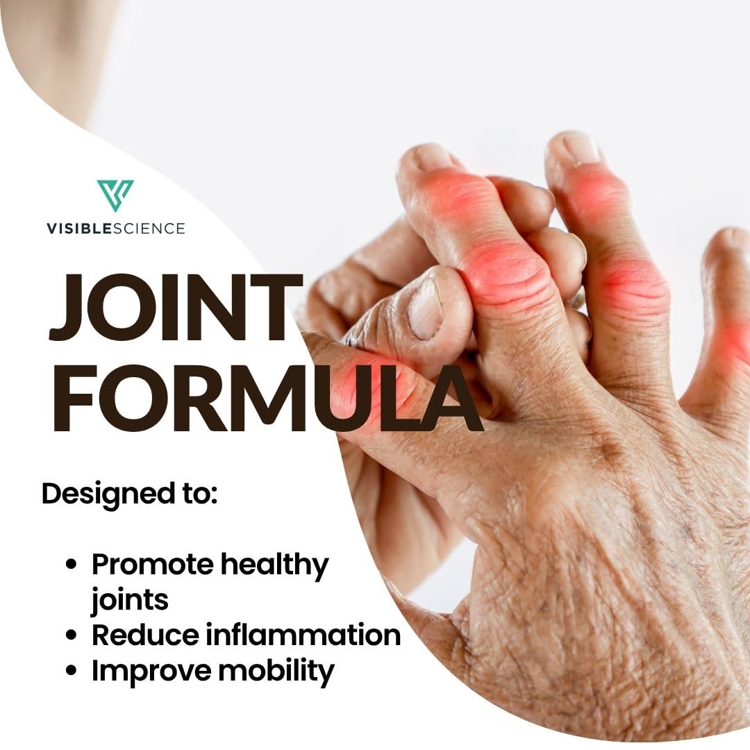 Visible Science Joint Formula – Advanced Joint Support with Herbal Blend & Antioxidants, Tablets 90ct Visible Science buy supplements canada