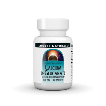 Source Naturals Calcium D-Glucarate, Cellular Detoxifier* 500mg - 30 Tablets Source Naturals buy supplements canada