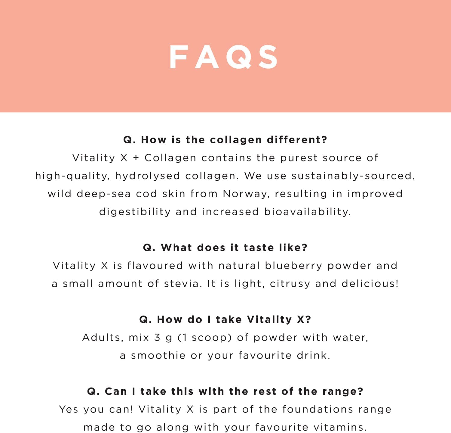 JSHealth Vitamins Vitality X + Collagen - Beauty Powder Supplement with Vitamins C & E JSHealth buy supplements canada