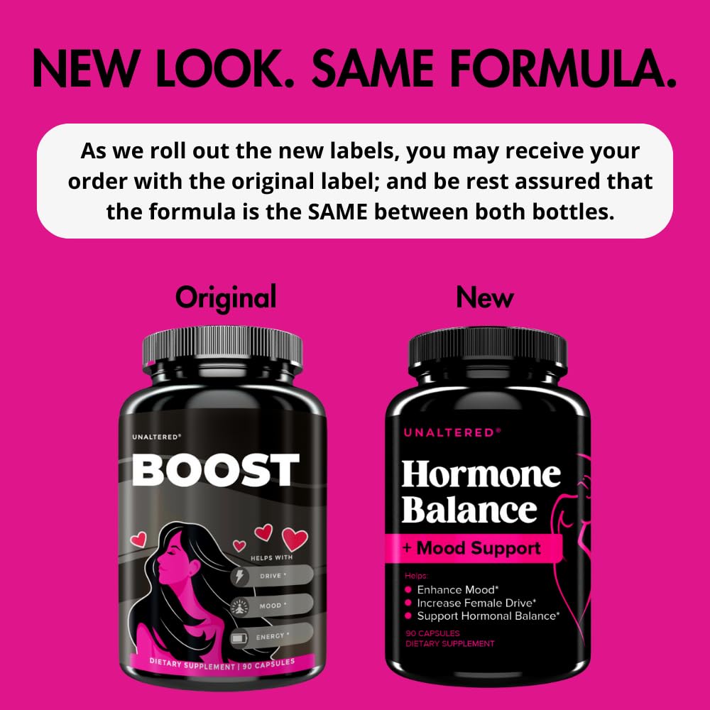 Hormone Balance & Mood Support for Women - Restore Female Drive & Reduce Mood UNALTERED buy supplements canada