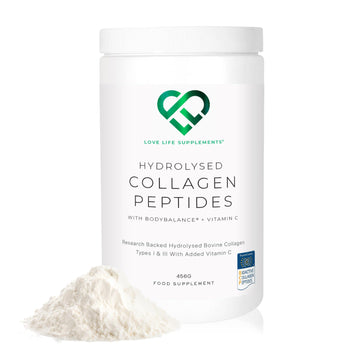BODYBALANCE® Collagen Powder by LLS - Hydrolysed Bovine Collagen Peptides Types 1 & 3 with Vitamin C - Joint, Ligament LOVE LIFE SUPPLEMENTS buy supplements canada