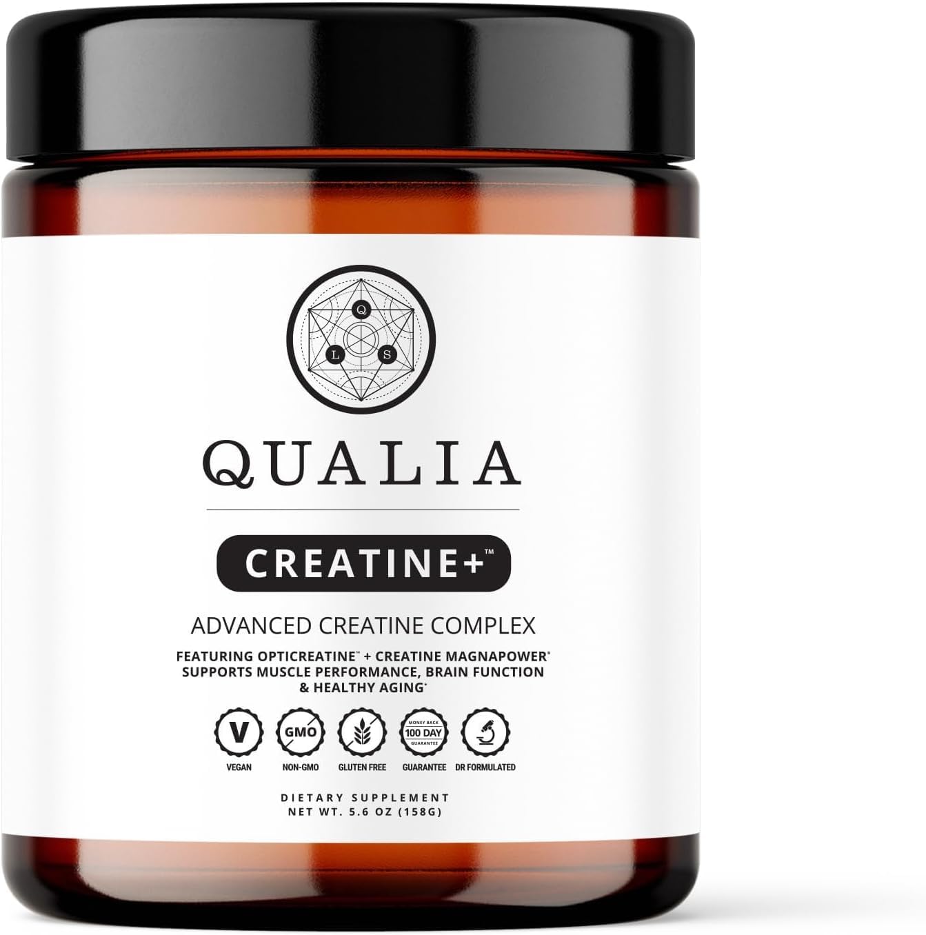 Qualia Creatine | Advanced Creatine Complex | 2 Sources + Magnesium | Optimized Absorption | Muscle Performance, Brain Function, & Healthy Aging (30 Servings) QUALIA LIFE SCIENCES buy supplements canada
