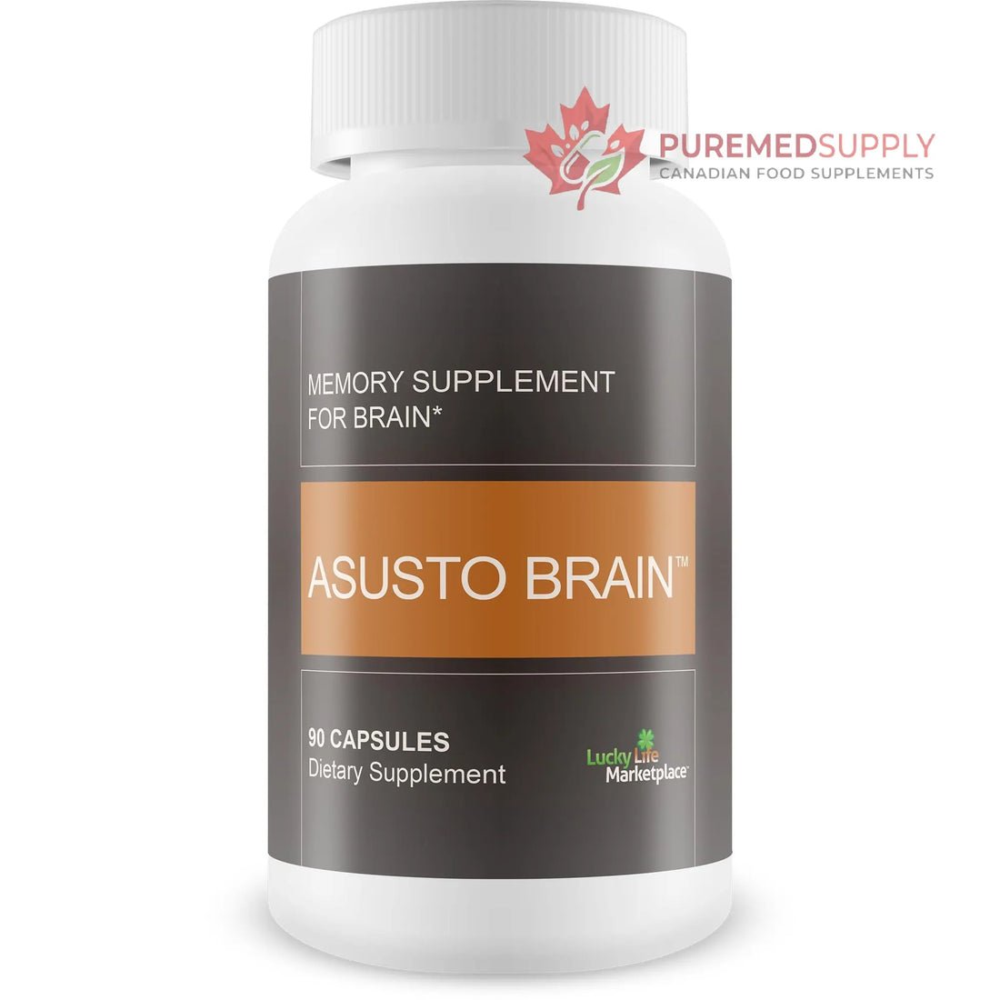 Asusto Memory Supplement for Brain - Improved Capsule Formula - Natural Brain, Memory, & Focus Support - Brain Support - Brain Supplement - Nootropic - Natural Asusto Sandalwood Improved Formula Generic buy supplements canada
