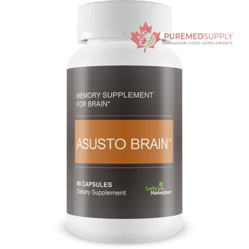 Asusto Memory Supplement for Brain - Improved Capsule Formula - Natural Brain, Memory, & Focus Support - Brain Support - Brain Supplement - Nootropic - Natural Asusto Sandalwood Improved Formula Generic buy supplements canada