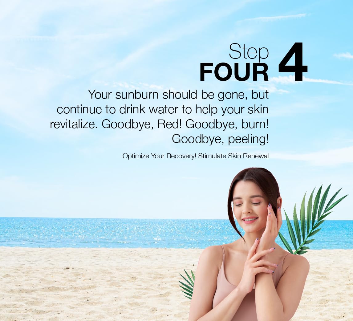 Sunburn Drink - Twin Pack - After Sun Skin Care - Supports Healthy Skin from The Inside Out -Promotes Hydration - Sun Damage Support - Mix with Water - Travel Size Sunburn Drink buy supplements canada