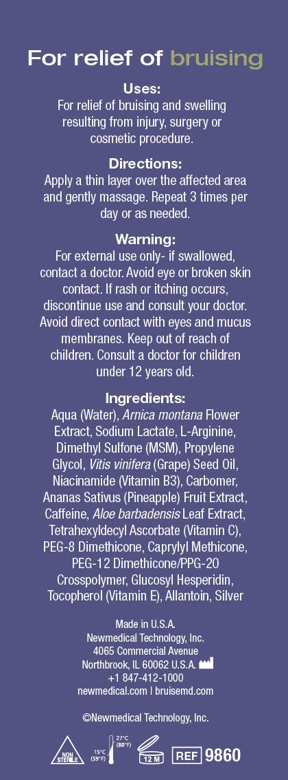 BruiseMD Topical Gel for Bruising and Swelling, 20% Arnica, Bromelain, Caffeine, Advanced Concentrated Bruise Treatment Formula, 60g (2 fl oz) BruiseMD buy supplements canada