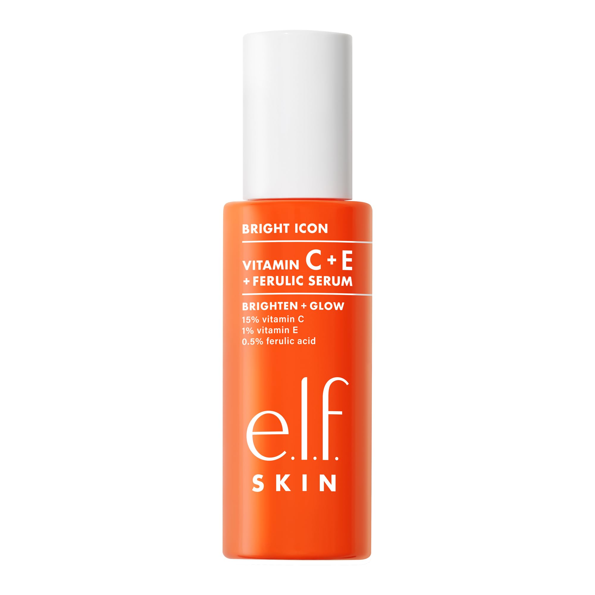 e.l.f. SKIN Bright Icon Vitamin C + E + Ferulic Serum, Brightening & Soothing Face Serum, Helps Even Skin Tone e.l.f. buy supplements canada