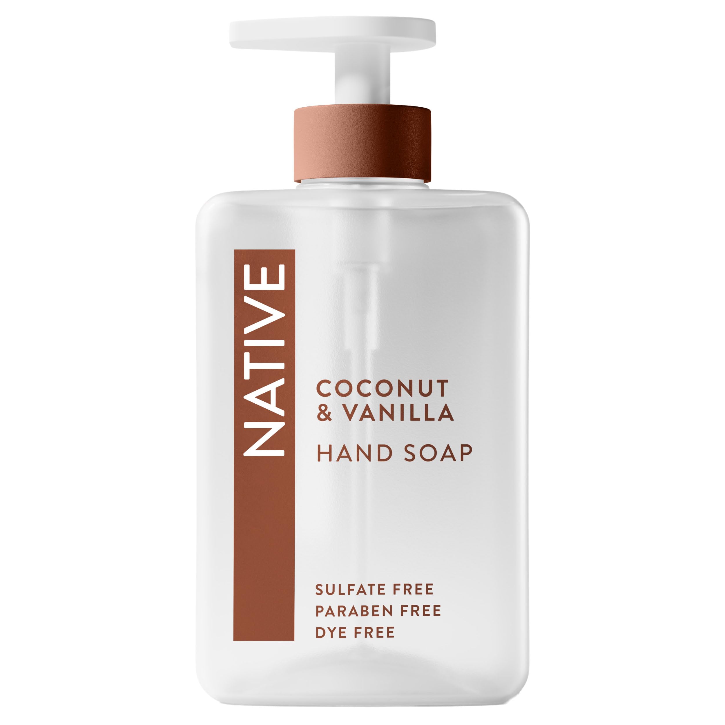 Native Liquid Hand Soap, Coconut & Vanilla Scent, Non-Drying Formula for Soft, Smooth Hands Native buy supplements canada