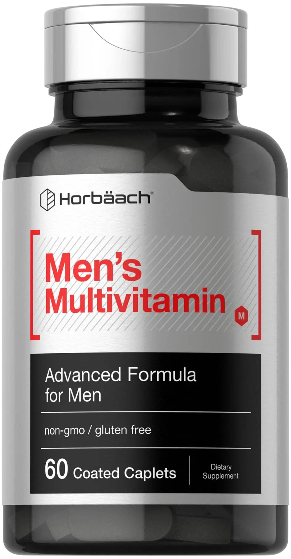Horbäach Mens Multivitamin | 60 Caplets | Advanced Formula | with Vitamin C, D, Magnesium, Minerals & More | Horbäach buy supplements canada