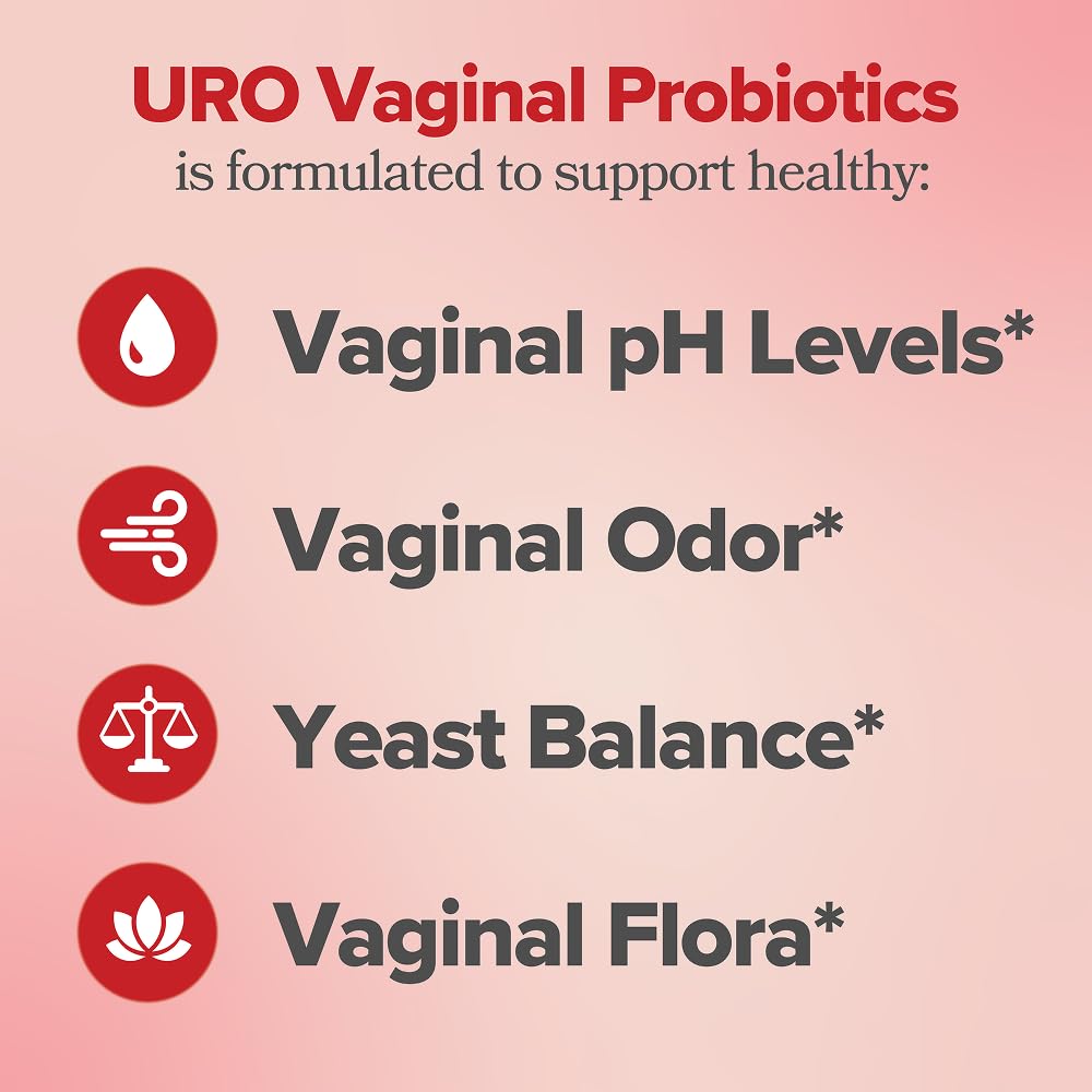 O Positiv URO Vaginal Probiotics for Women pH Balance with Prebiotics & Lactobacillus – Vaginal Health Supplement – Promote Healthy Vaginal Odor & Flora, 60 Count (Pack of 1), 1 Month Supply O Positiv buy supplements canada