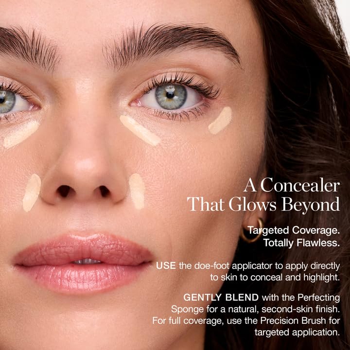 Ogee Complexion Perfecting Under Eye Concealer - Certified Organic Full Coverage Concealer - Buildable Coverage - OSIER 1.75W - Light Medium (Olive Undertones) Ogee buy supplements canada