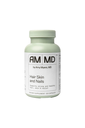 Amy Myers MD Hair Skin and Nails - Supports Strong Hair, Radiant Skin & Healthy Nails - L-Proline, Horsetail, Hyaluronic Acid - Gluten-Free - 120 Capsules (30 Servings) Amy Myers MD buy supplements canada