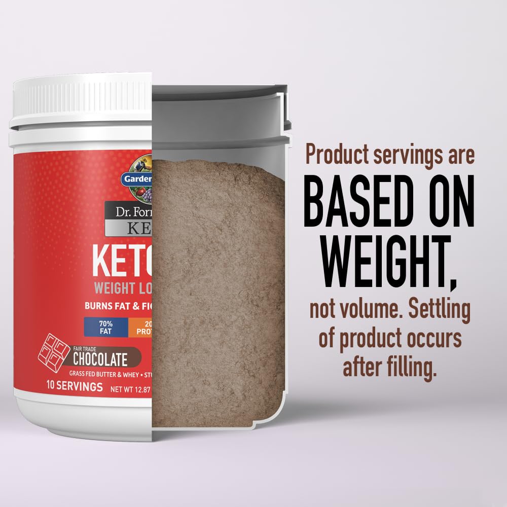 Garden of Life Dr. Formulated Keto Fit Weight Loss Shake - Chocolate Powder, 10 Servings Garden of Life buy supplements canada