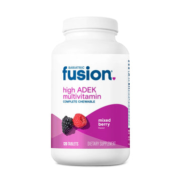 Bariatric Fusion Chewable Multivitamin with High ADEK Vitamins | Multi for Duodenal Switch Patients | Mixed Berry Flavored Tablets | Bariatric Fusion buy supplements canada