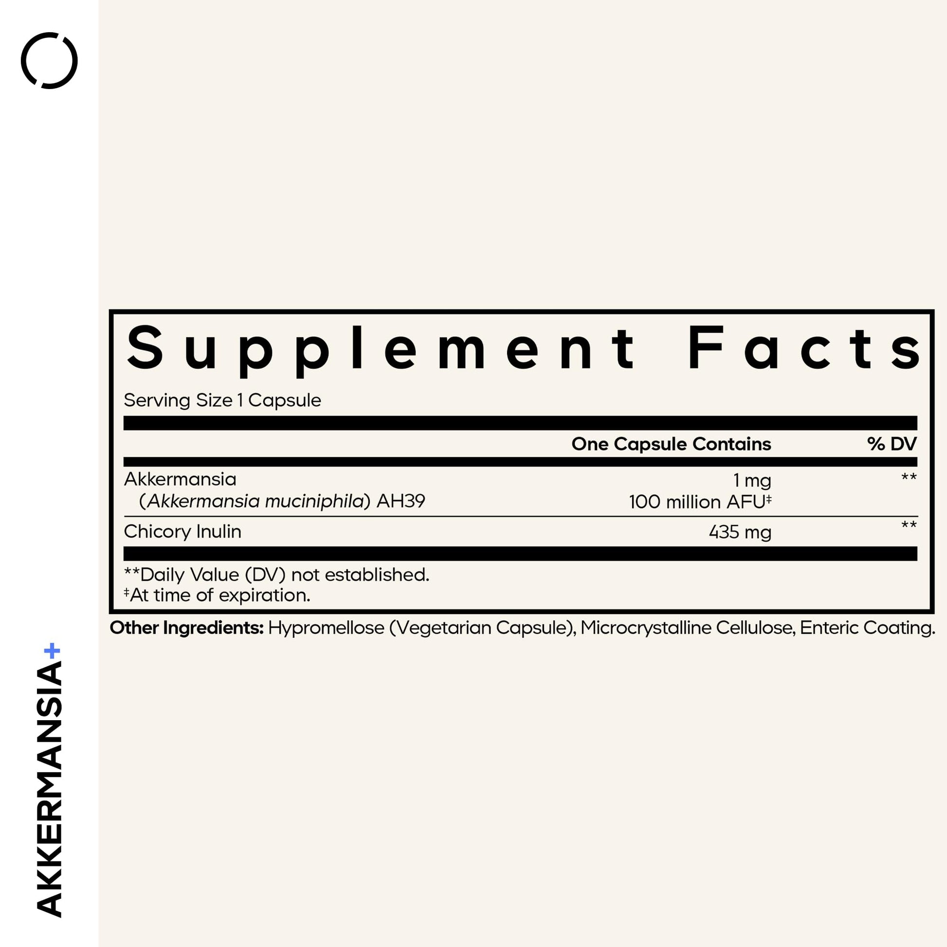 Codeage Akkermansia Muciniphila Probiotic Supplement - 3-Month Supply of Akkermansia & Chicory Inulin - Daily Synbiotic Probiotic Chicory Root - 100 Million AFUs - Gluten-Free - 90 Capsules Codeage buy supplements canada