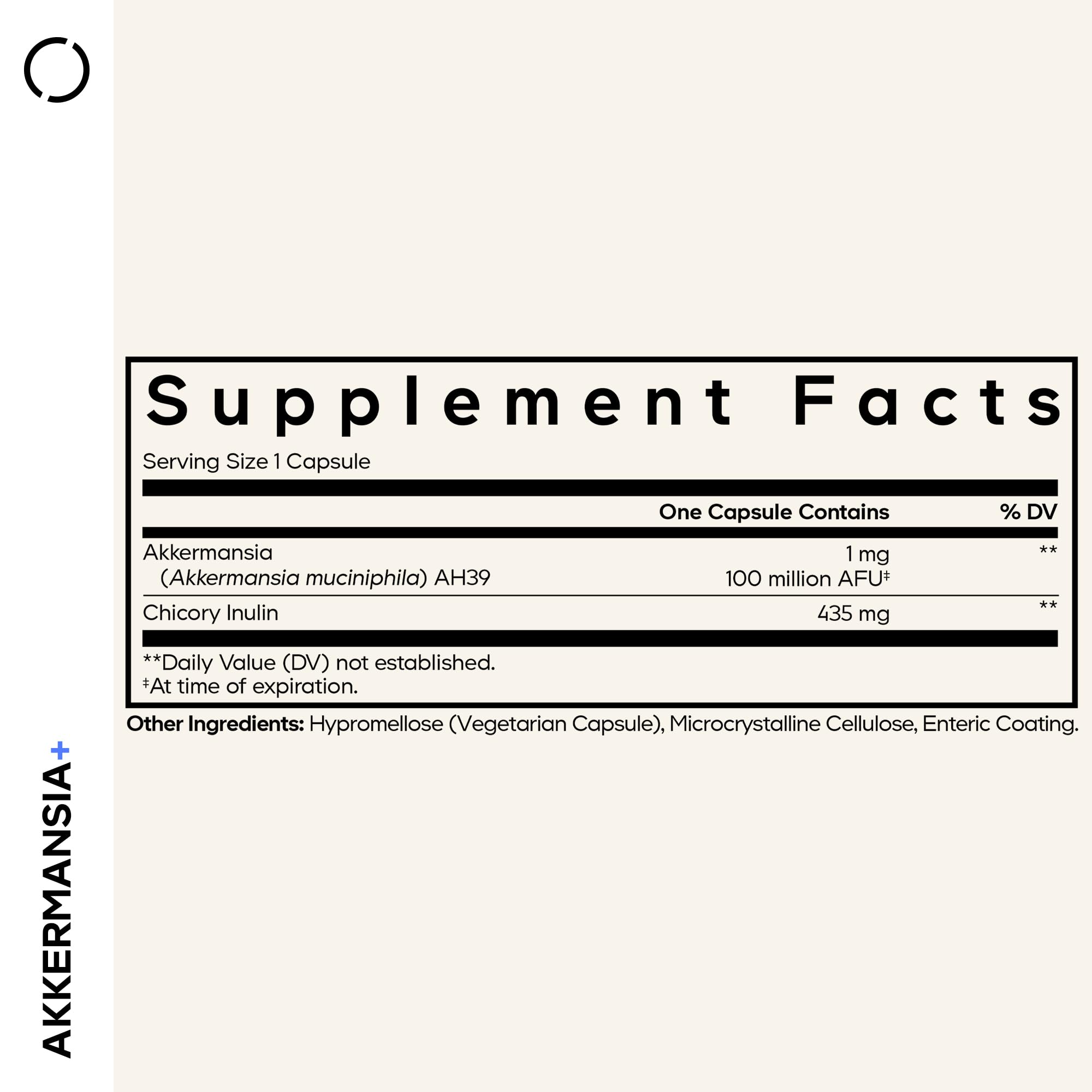 Codeage Akkermansia Muciniphila Probiotic Supplement - 3-Month Supply of Akkermansia & Chicory Inulin - Daily Synbiotic Probiotic Chicory Root - 100 Million AFUs - Gluten-Free - 90 Capsules Codeage buy supplements canada
