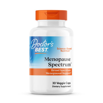 Doctors Best Menopause Spectrum, Broad Spectrum Menopausal Support, Non-GMO, Gluten Free, Soy Free, Vegan 30 Veggie Caps Doctor's BEST buy supplements canada