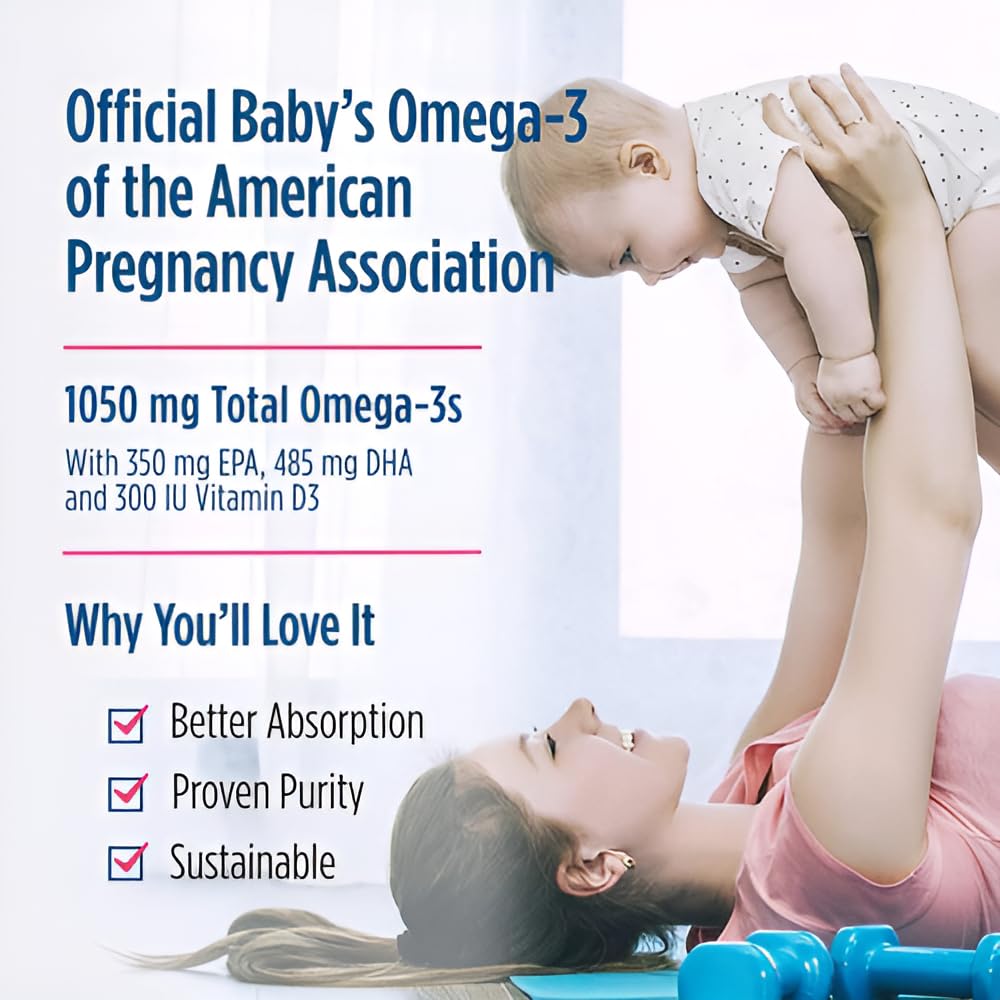 Nordic Naturals Baby’s DHA, Unflavored - 2 oz - 1050 mg Omega-3 + 300 IU Vitamin D3 - Supports Brain, Vision & Nervous System Development in Babies - Non-GMO - Servings May Vary Nordic Naturals buy supplements canada