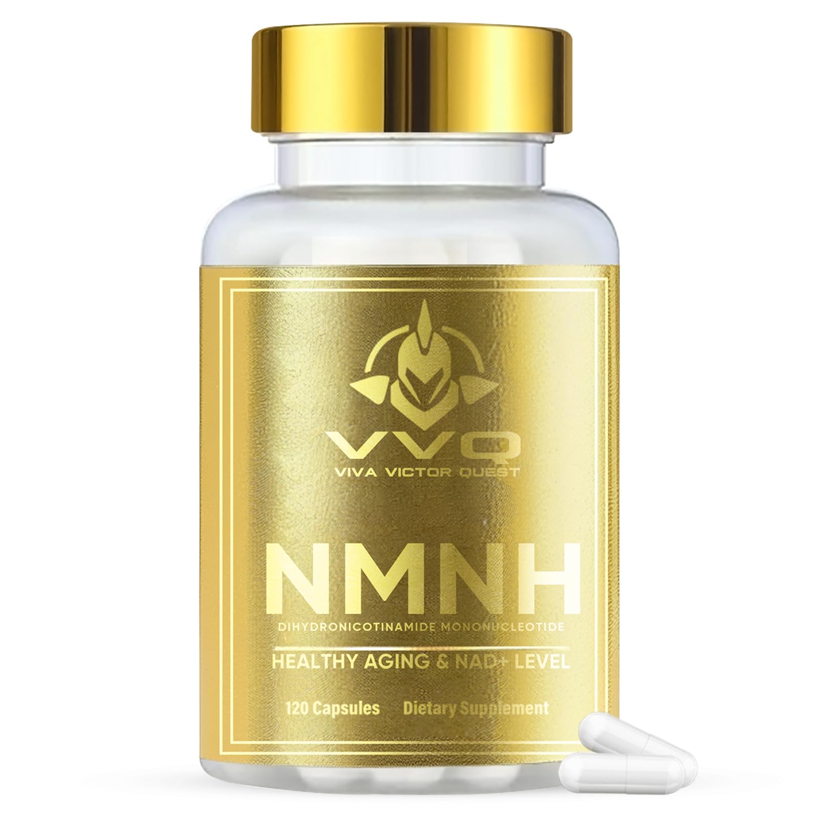 120 Capsules-NMNH (Dihydronicotinamide Mononucleotide), NAD Supplement to Boost NAD+ Levels as We Age (May Be More Effective Than Nicotinamide Riboside), NMNH Supplement for Anti-Aging VVQ buy supplements canada