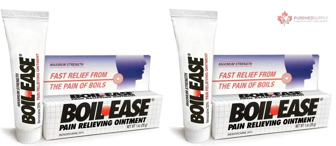 Boil Ease Pain Relieving Ointment, 2 Pack Boil Ease buy supplements canada