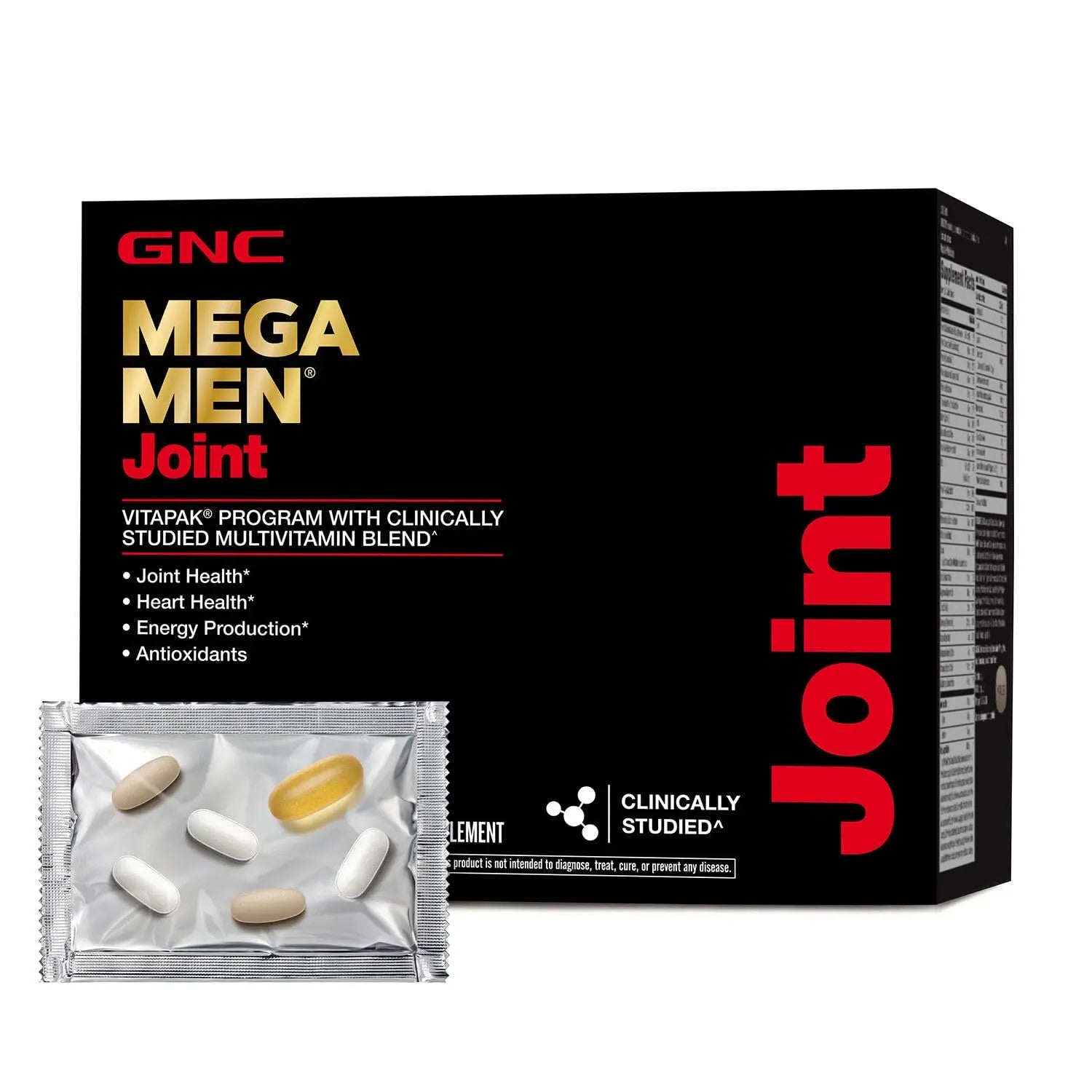 GNC Mega Men Joint Vitapak Program, Convenient Complete Nutrition, 3 Products in 1 Packet, Move Better, Comfort & Function GNC buy supplements canada