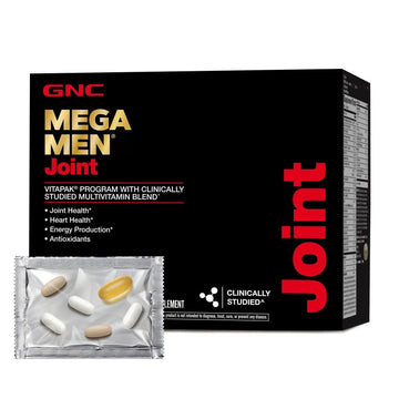 GNC Mega Men Joint Vitapak Program, Convenient Complete Nutrition, 3 Products in 1 Packet, Move Better, Comfort & Function GNC buy supplements canada