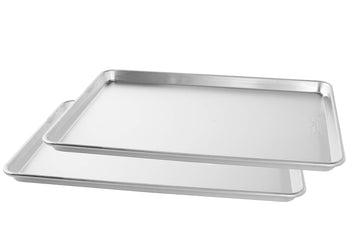 Nordic Ware Naturals Extra Large, 21 x 15 inch Baking Set - USA Made Aluminum Commercial Quality Pan for Baking or Roasting, Encapsulated Galvanized Steel Rim Prevents Warping, 2pk Big Sheet Nordic Ware buy supplements canada