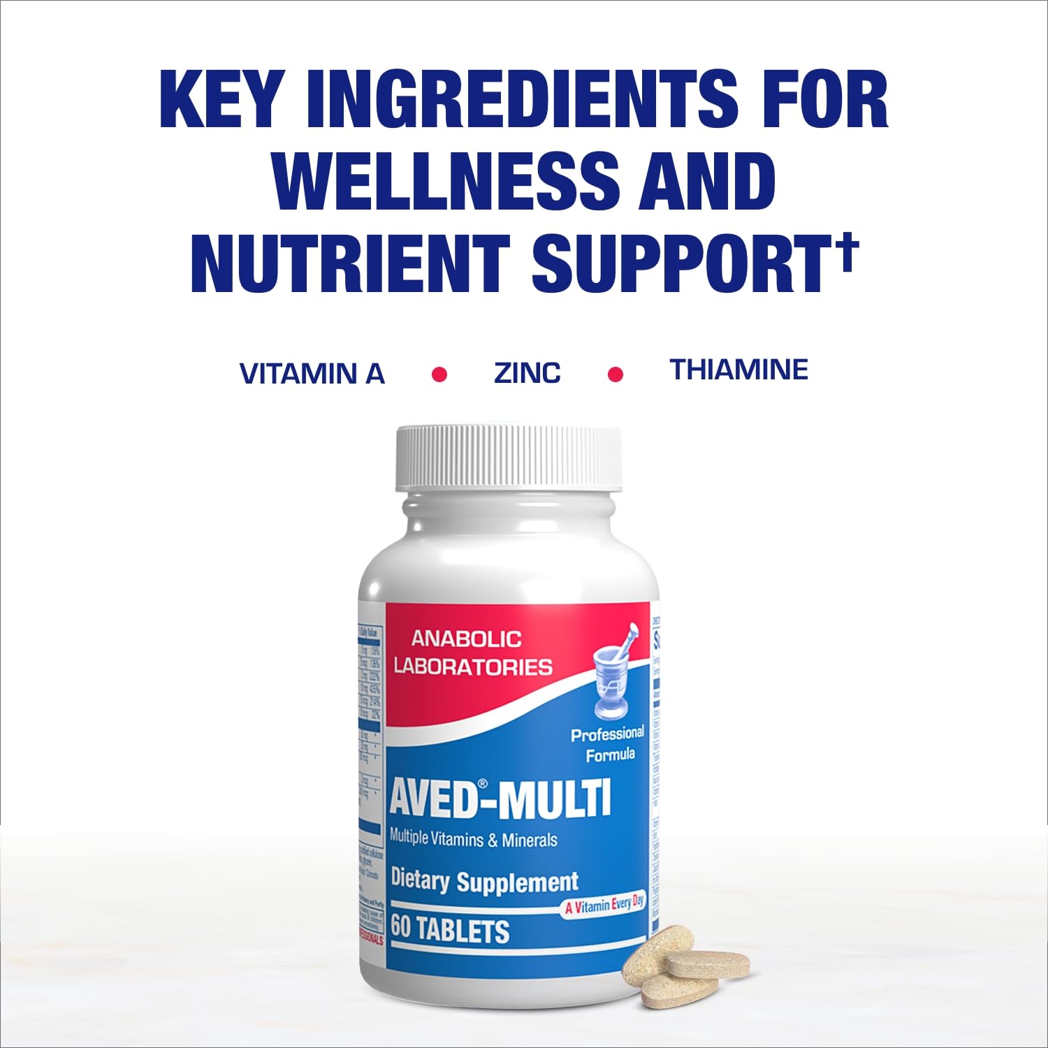 30-In-1 Adult Multivitamin with Iron - Antioxidant Rich Over 50 Multivitamin for Women and Men with Vitamins A C D E B Complex Zinc Magnesium Myo Inositol Citrus Bioflavonoids & More - 1 Month Supply Anabolic Laboratories buy supplements canada