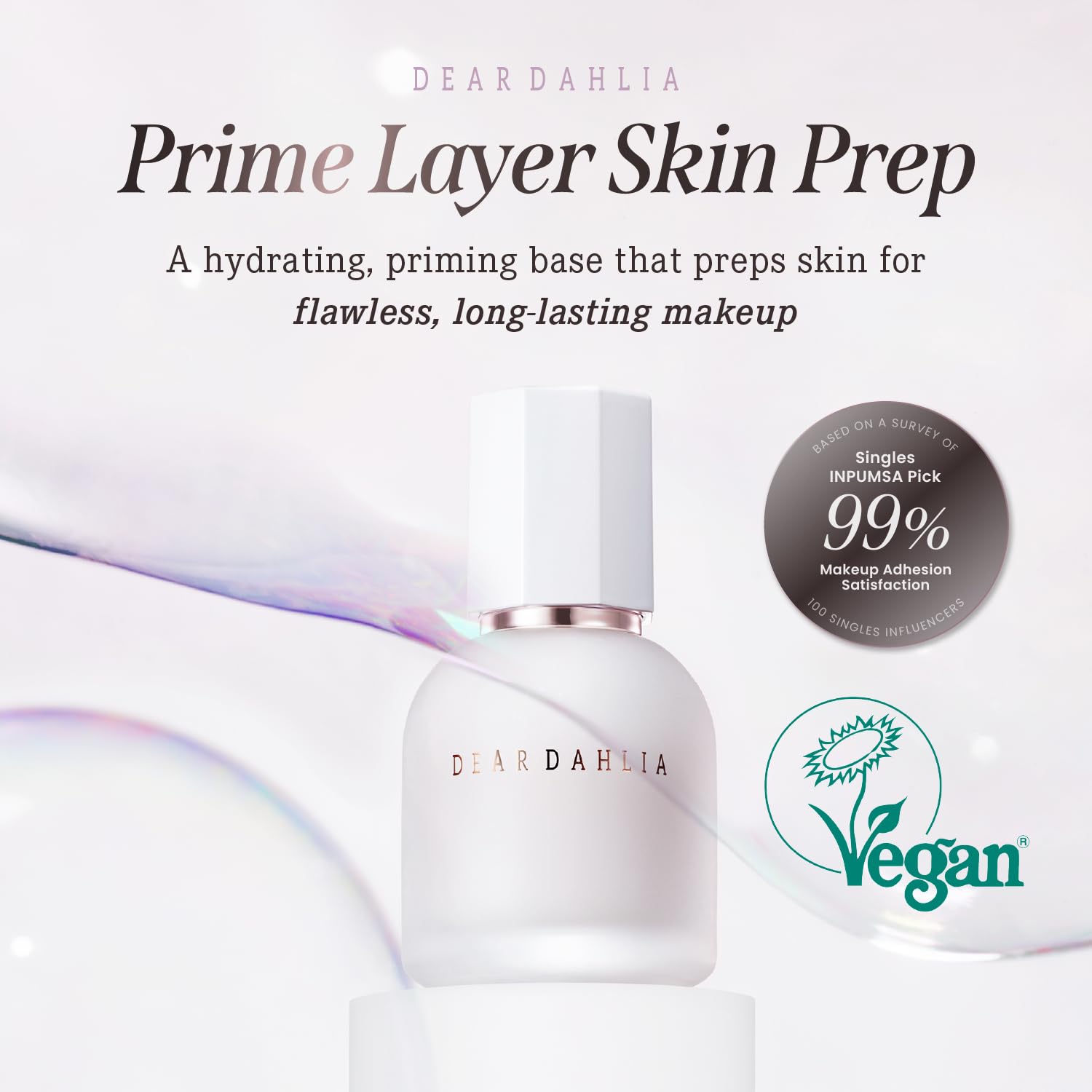 DEARDAHLIA Prime Layer Skin Prep - Vegan Makeup Primer, Lightweight & Hydrating for Long-Lasting Makeup, Smooth, Glowing Skin. Korean Base Prep. Artificial fragrance free. 1.35 oz DEARDAHLIA buy supplements canada