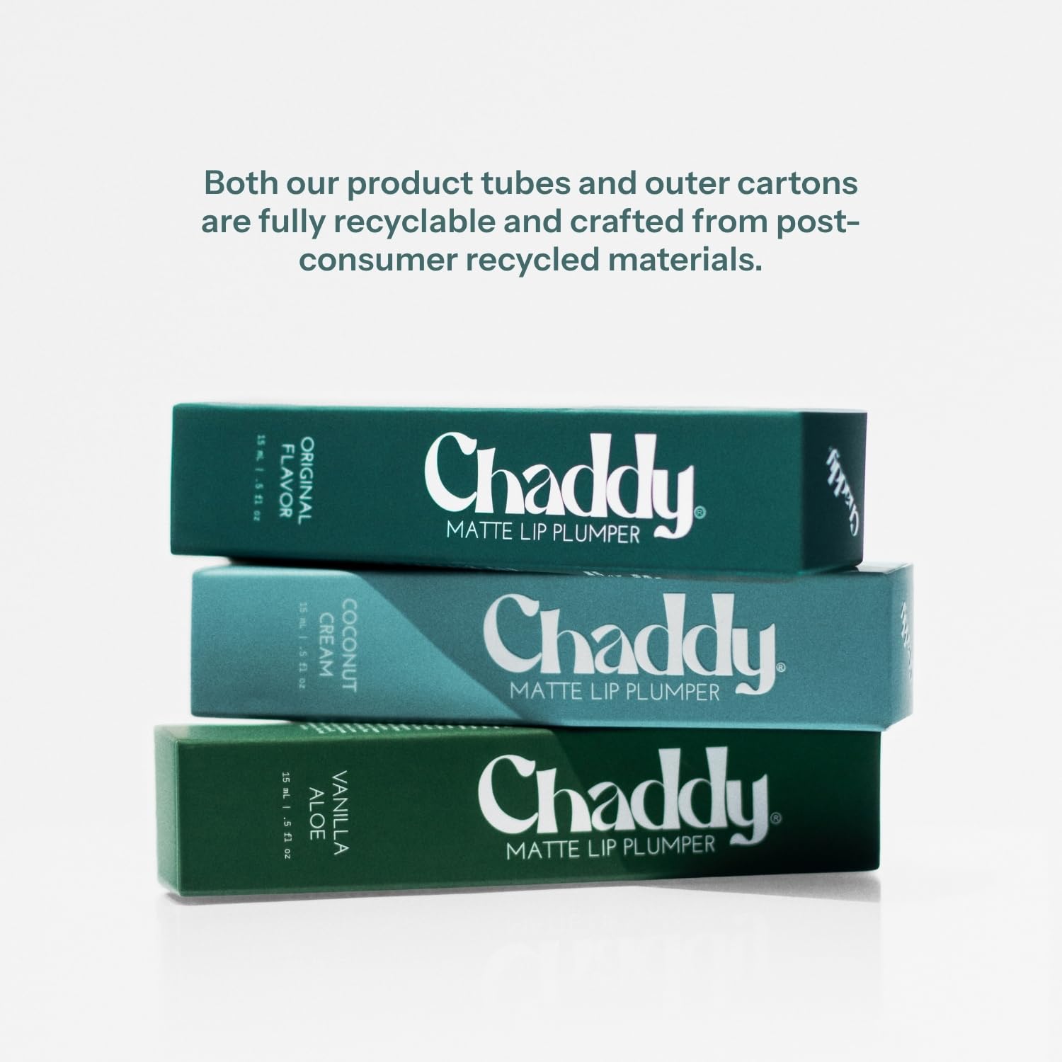 Chaddy Matte Lip Plumper - Hydrating Lip Plumper with Hyaluronic Acid | Plumping Lip, Natural Lip Care and Enhancer - 0.5 fl.oz (Original Flavor) Chaddy buy supplements canada