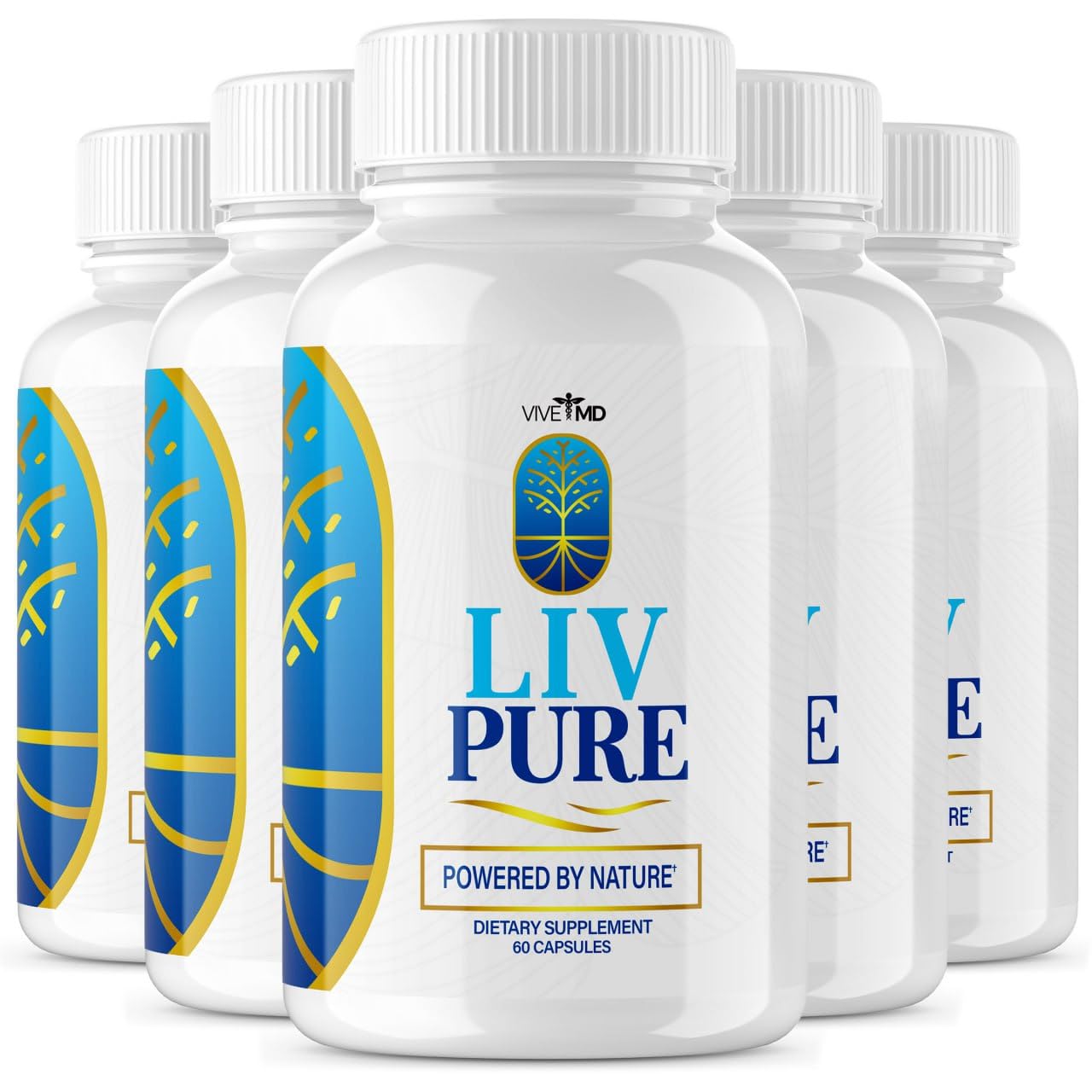 Liv Pure Capsules - Official Formula - Liv Pure Liver Detox Cleanse & Repair - Liver Supplem VIVE MD buy supplements canada