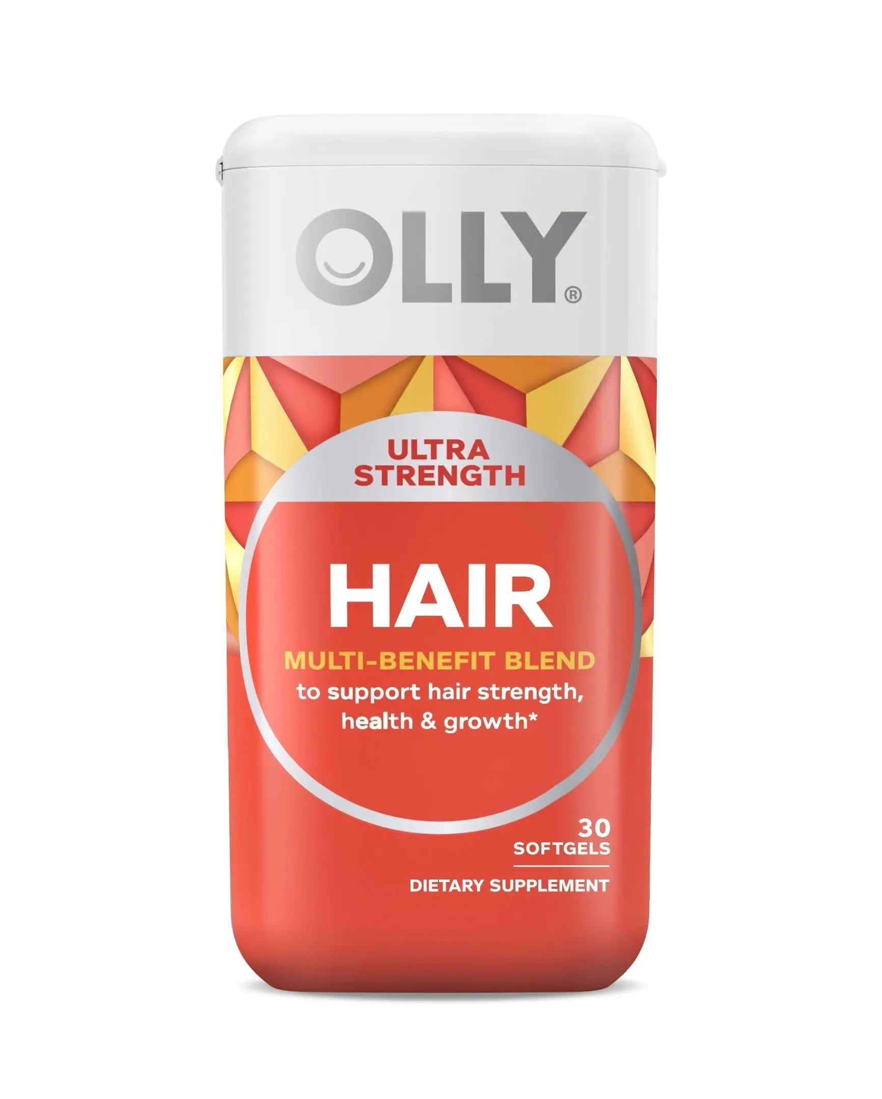 OLLY Ultra Women's Multi Softgels & Ultra Strength Hair Softgels, Supports Hair Health, Biotin, Keratin, Vitamin D, B12, Hair Supplement, 30 Day Supply - 30 Count OLLY buy supplements canada