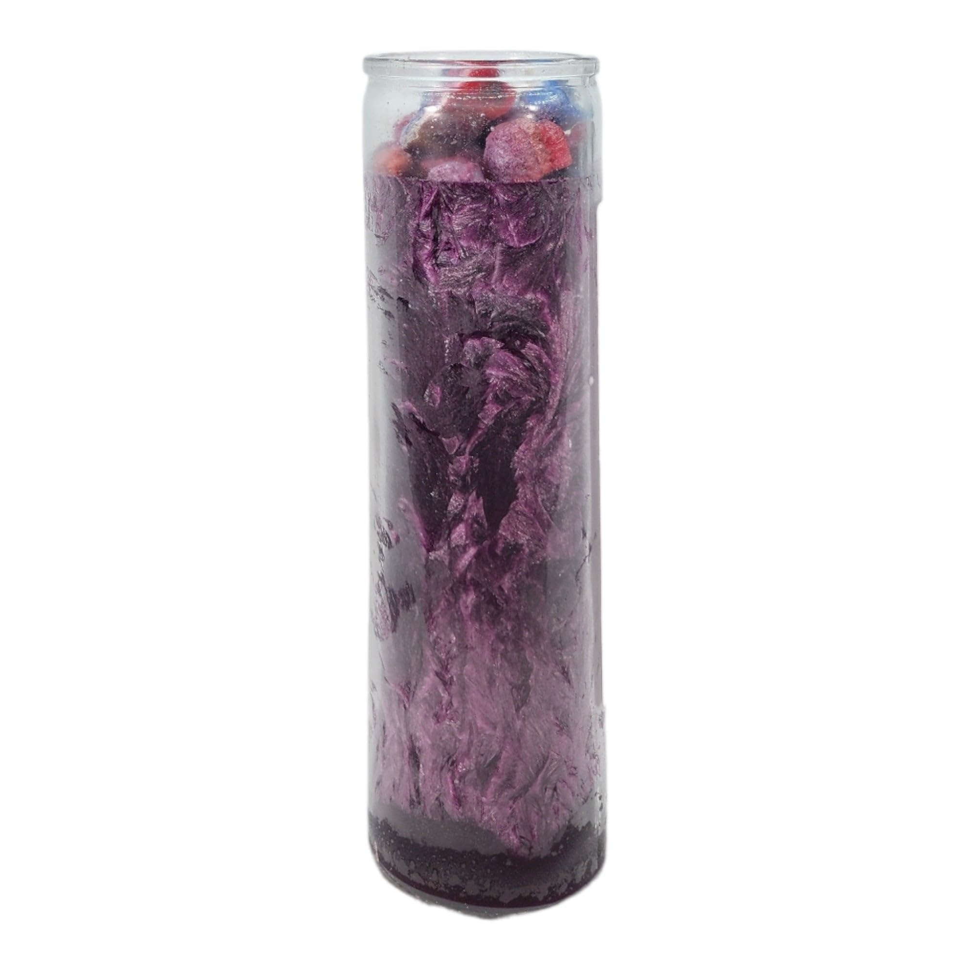 Despair-Palm Wax Spiritual Intention Spell Candle-[Purple] | Vela CASA ESOTERICA PERFUMADA MAGICK SPACE buy supplements canada
