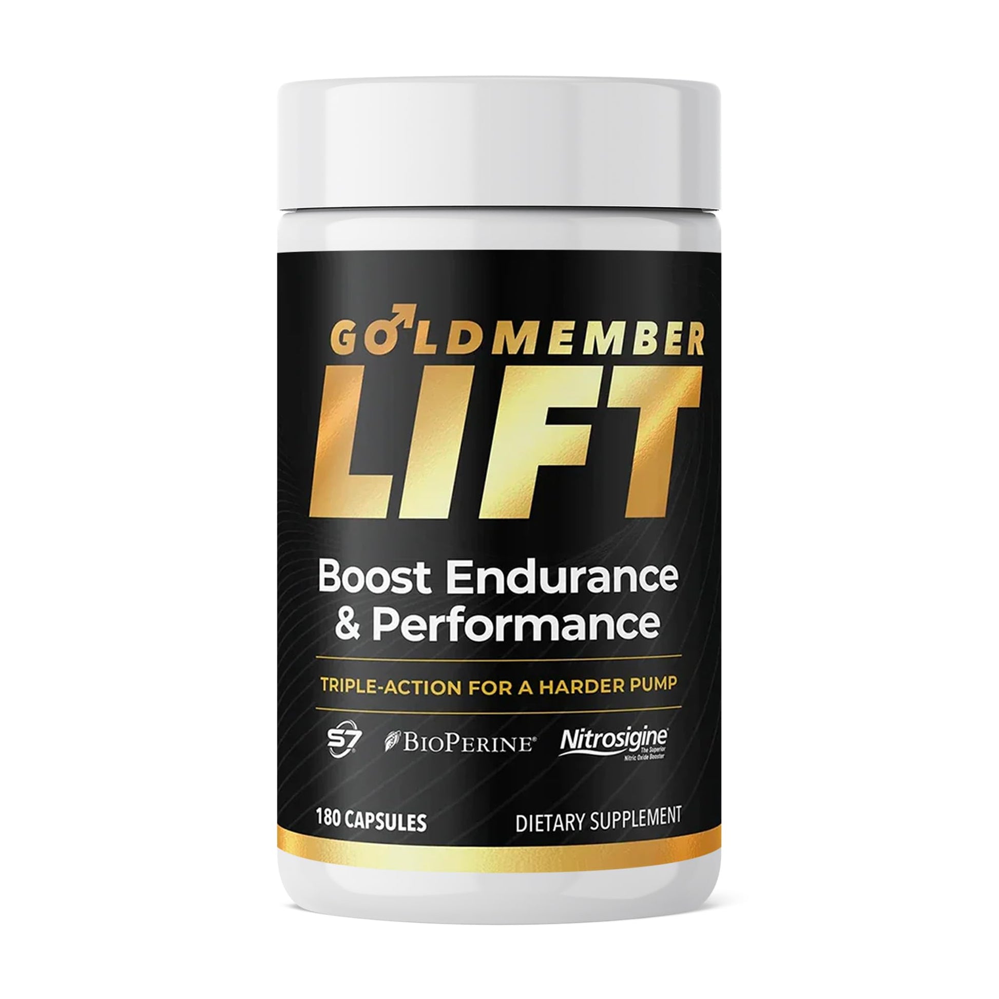 Juvenon GoldMember Lift Nitric Oxide Supplement – Nitrosigine, Trans-Resveratrol, S7 Plant Blend, BioPerine – Circulation, Energy & Muscle Support – 180 Capsules Juvenon buy supplements canada