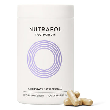 Nutrafol Postpartum Hair Growth Supplements, Clinically Tested for Visibly Thicker Hair and Less Shedding, Breastfeeding-friendly - 1 Month Supply Nutrafol buy supplements canada