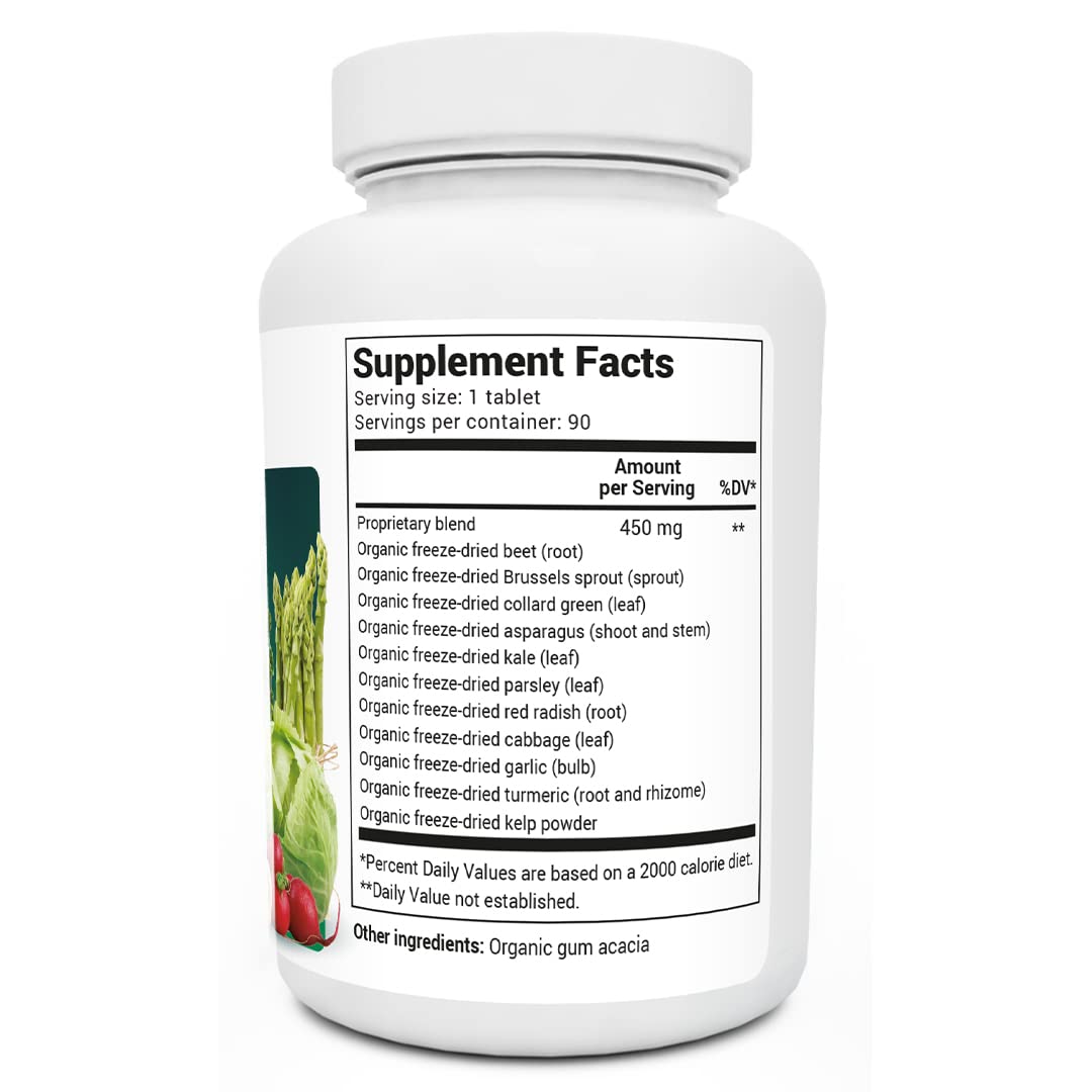 Dr. Berg's Greens Superfood Cruciferous Vegetable Tablets - Vegetable Supplements Dr. Berg Nutritionals buy supplements canada