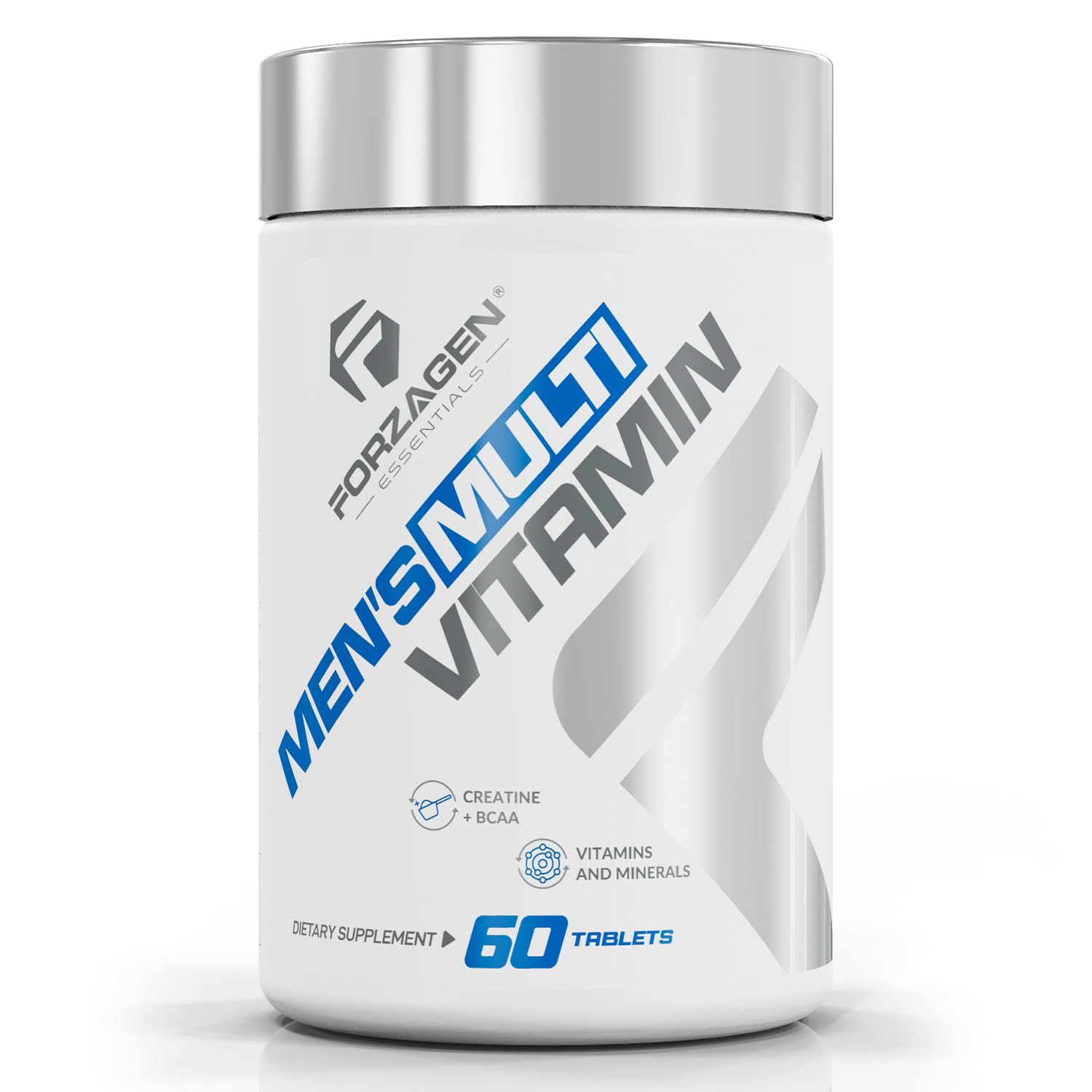 Forzagen Essentials Men's Multivitamin with Creatine and BCAA, Complete Vitamin and Mineral Complex, 60 Tablets Forzagen buy supplements canada