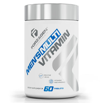 Forzagen Essentials Men's Multivitamin with Creatine and BCAA, Complete Vitamin and Mineral Complex, 60 Tablets Forzagen buy supplements canada
