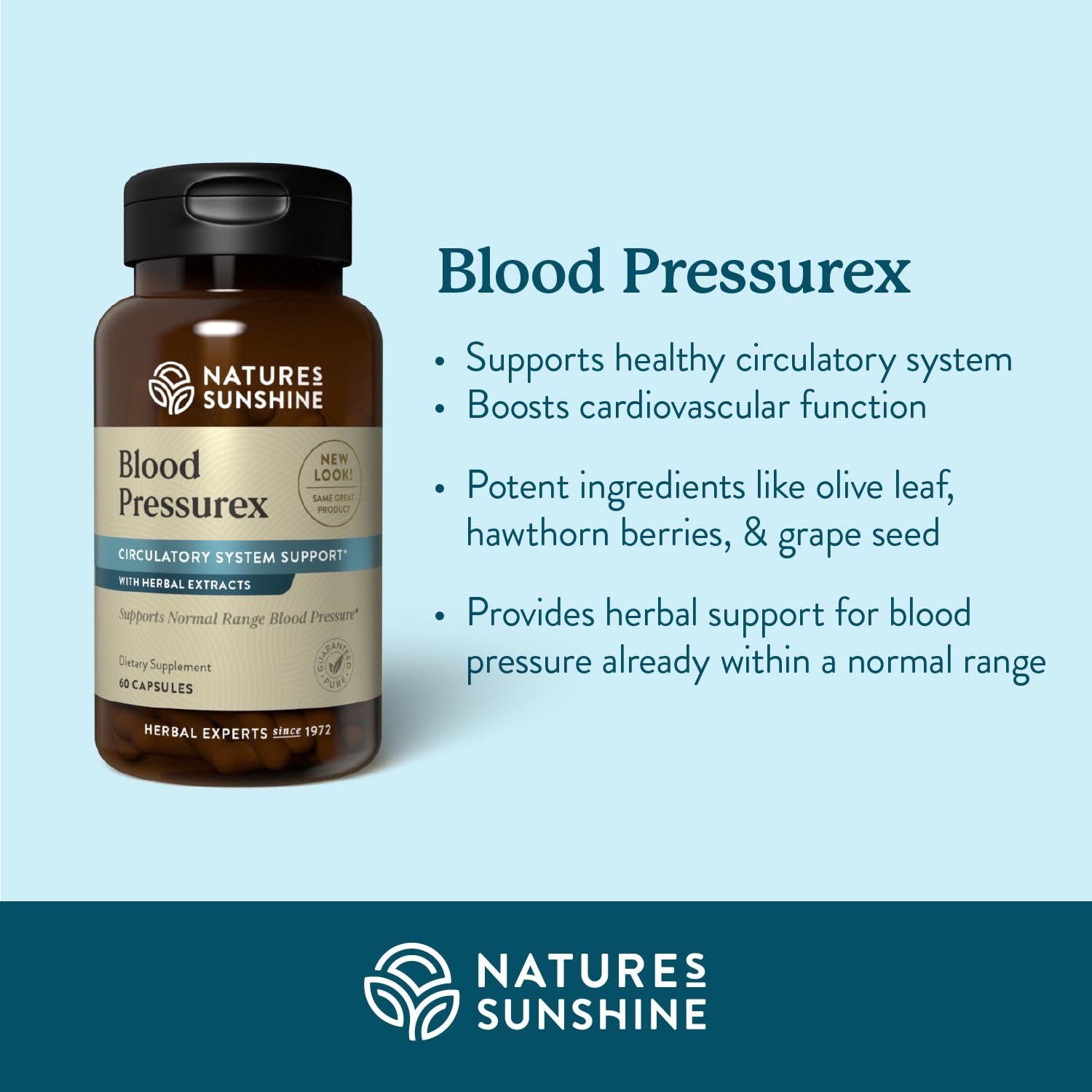 Nature's Sunshine Blood Pressurex 60 Capsules Nature's Sunshine buy supplements canada