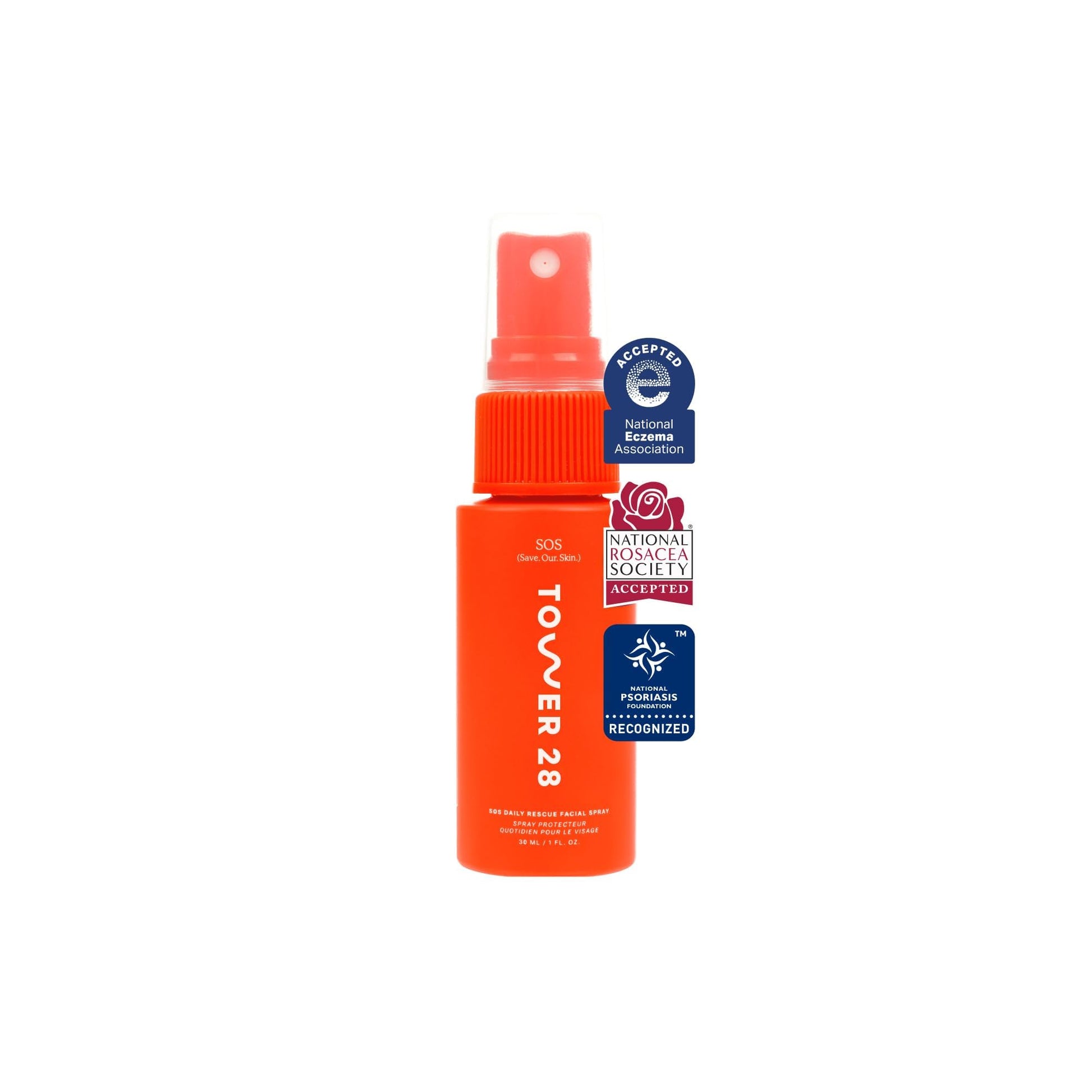 Tower 28 SOS Daily Rescue Facial Spray - Hypochlorous Acid Spray to Help Reduce Redness, Calm Irritation + Alleviate Flare-Ups - Purifying Travel Size Face Toner - Everyday Skin Care Essential (1 oz) Tower 28 buy supplements canada