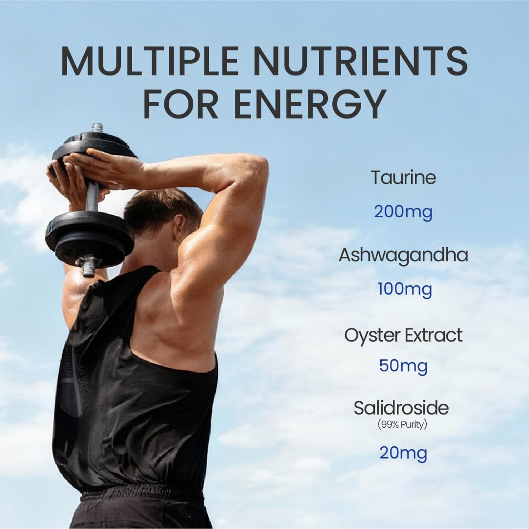 NEUMINA Men's Energy & Immune Complex, Energy Production, Fatigue Relief, Stress Support, Immune Health, Non-GMO, Made in USA, 90 Servings NEUMINA buy supplements canada