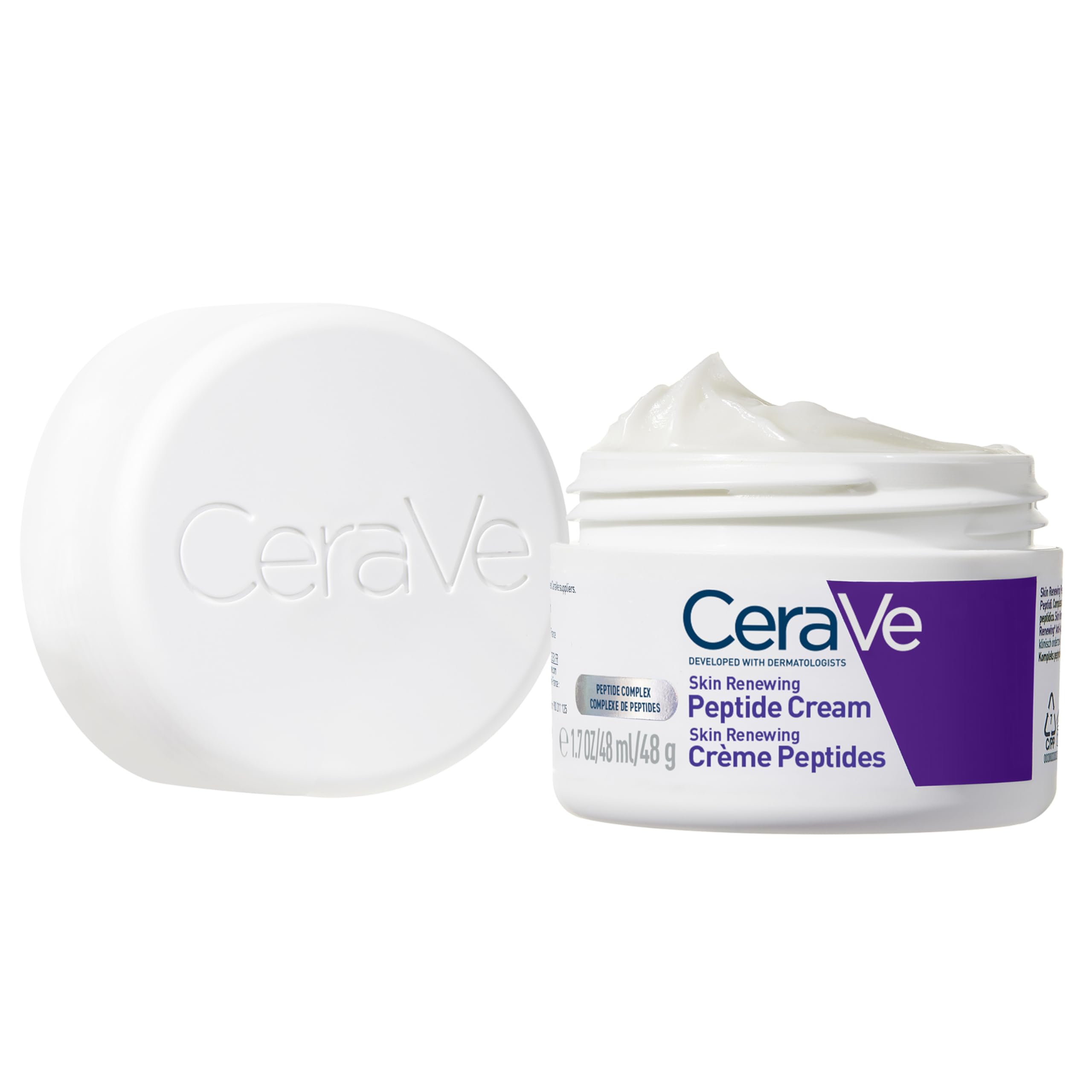 CeraVe Skin Renewing Night Cream, Niacinamide, Peptide Complex, and Hyaluronic Acid Moisturizer for Face, 1.7 Ounce, Packaging may Vary CeraVe buy supplements canada
