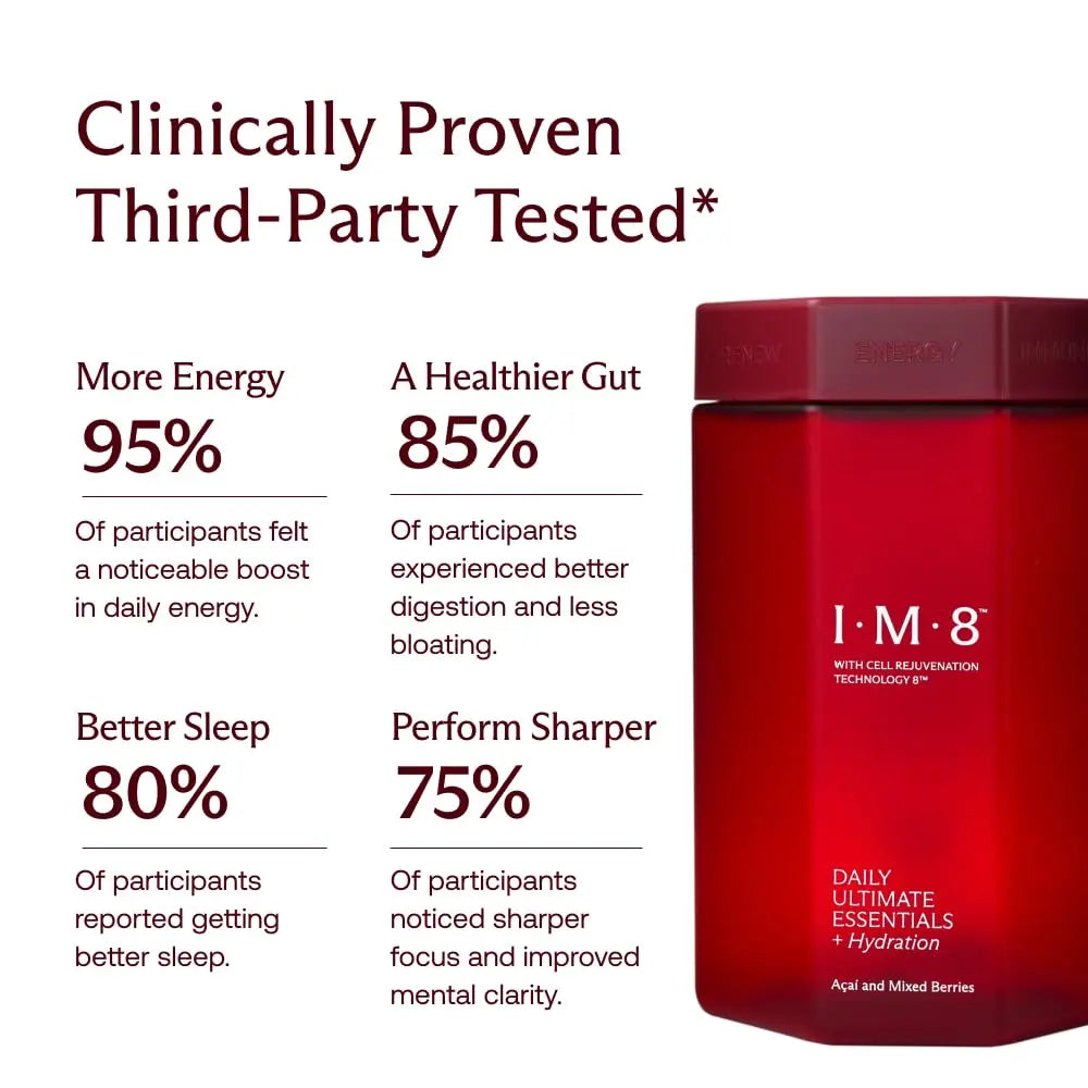 IM8 Daily Ultimate Essentials All-in-One Multivitamin Supplement (30 Servings, Starter Kit - Scoop + Tumbler Included) IM8 buy supplements canada